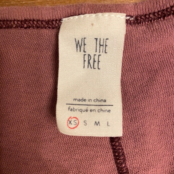 We The Free distressed tee - Picture 2 of 2